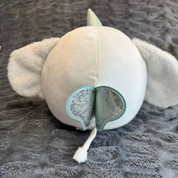 Zuru Rainbocorns Eggzania Fairy Mania Elephant wings Blue White Silver Plush Toy - Picture 3 of 7